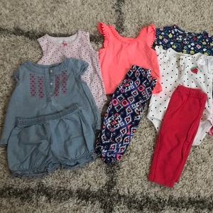 Carter’s Baby Girl Bundle 9 Months